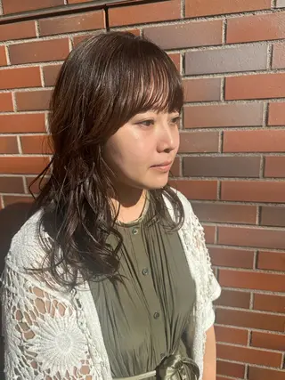 パーマ さとう あやかのヘアスタイル