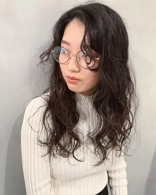 ロング パーマ 優作 〜圧倒的信頼〜のヘアスタイル