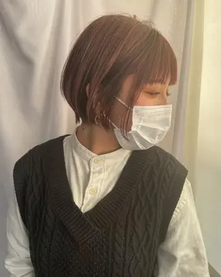 ショート 早瀬裕之 パーマのヘアスタイル
