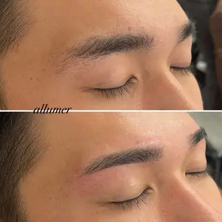メンズ アイブロウ メンズ眉毛サロン allumerりさの眉毛・アイブロウイメージ