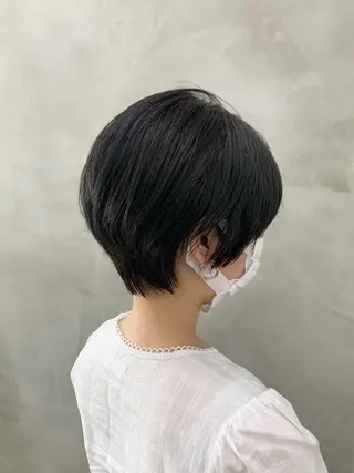 ショート カラー 🌿似合わせ透明感 カラー松本朋幸🌿のヘアスタイル