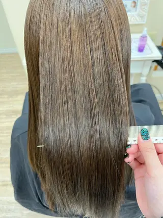 髪質改善カラーエステ /繁原わかなのヘアスタイル