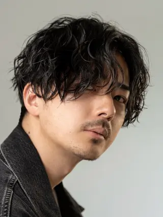 パーマ 【公式】Men's salonLUCEYのヘアスタイル