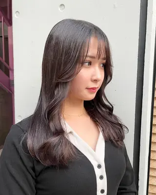 ロング カラー 髪質改善☆ 縮毛矯正miyuのヘアスタイル