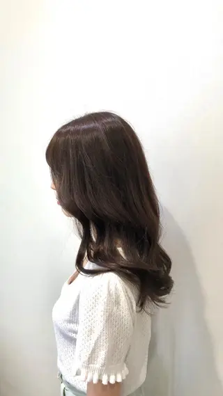 セミロング 先崎 悠希のヘアスタイル