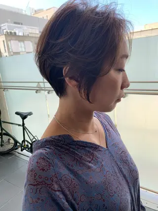 ショート カラー 髪質改善サロン 心斎橋ARCHEのヘアスタイル