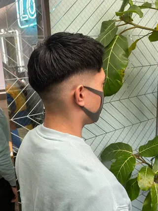 メンズ 渋谷/フェード/ 國分 翔のヘアスタイル