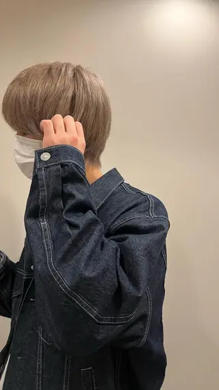 カラー メンズ FILMS熊取谷 花のヘアスタイル