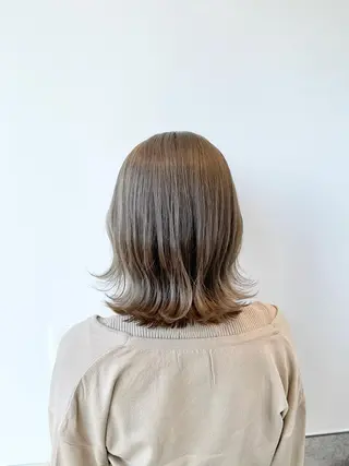ミディアム カラー yoshi ☆のヘアスタイル
