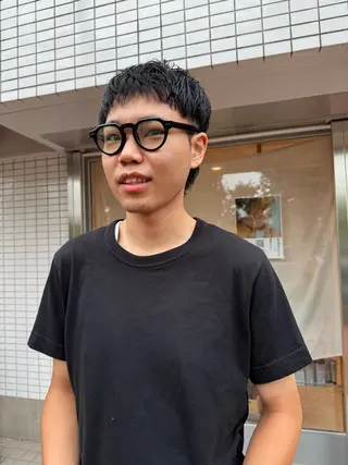 ショート パーマ/パーマ落とし /メンズカット/ヒロのヘアスタイル