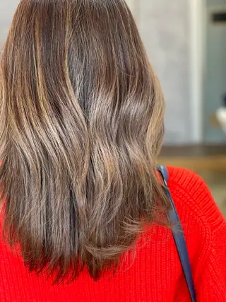 ロング カラー Snaly カラー特化ページのヘアスタイル