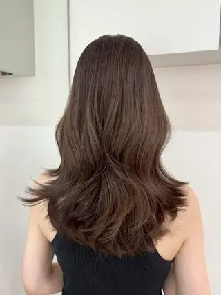 ロング 【韓国風、透明感】 韓国風⭐️新海龍哉のヘアスタイル