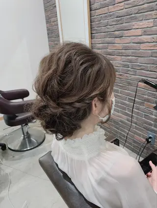 ヘアアレンジ 五反田　美容院☆張 明星☆韓国ヘアのヘアスタイル