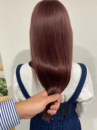 セミロング FLEEK 安立徹のヘアスタイル