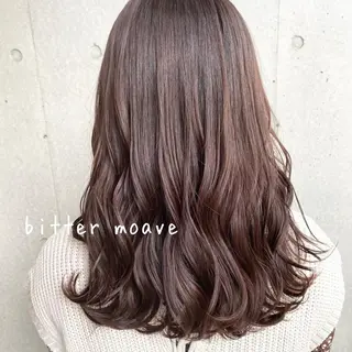 ミディアム カラー モテ前髪 タゴメ シンヤのヘアスタイル