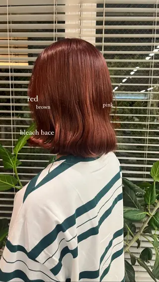 カラー yura /レイヤーカットのヘアスタイル