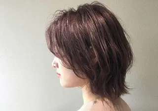 ミディアム 北川 真衣のヘアスタイル