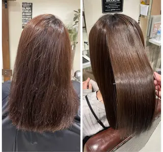 セミロング KAI RIKAのヘアスタイル