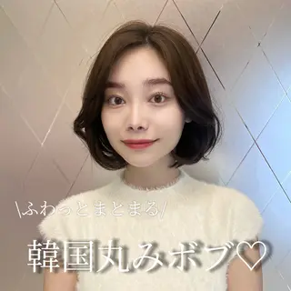 ミディアム 前髪/ 顔周り/とばみかのヘアスタイル