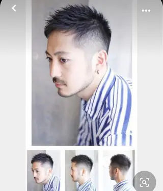 メンズ 吉野 瑳桜のヘアスタイル