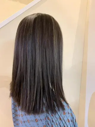 セミロング 小杉輝/ショート /艶カラー✨のヘアスタイル