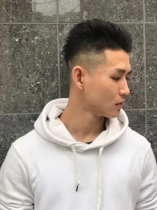 メンズ 高円寺　メンズカット 武内和樹のヘアスタイル