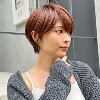 ショート ショート/レイヤー カット/服部タカノリのヘアスタイル