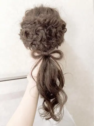 ヘアアレンジ OJIMA YUKAのヘアスタイル