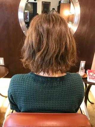 ショート カラー 髪質改善/艶髪/ 木山ゆかりのヘアスタイル