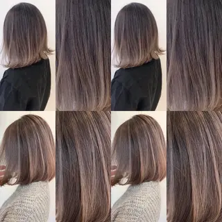 ロング カラー ✨韓国艶髪✨ケア ブリーチ🫧アキラのヘアスタイル