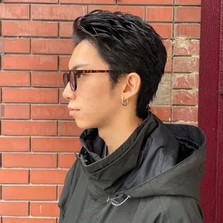 ショート メンズ 【柏メンズパーマ職人 】店長　KAZUMAのヘアスタイル