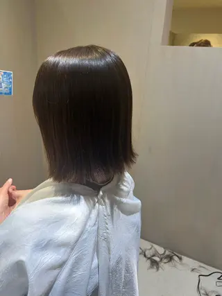ミディアム 坂野 美葵のヘアスタイル