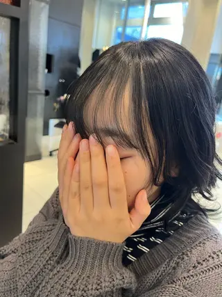 カラー メッセのみ受付 うえはらのヘアスタイル