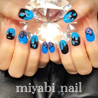 ネイル miyabi nail 桂川駅近くのネイルデザイン