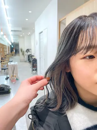 カラー 🐣Say.ree ひらいで ななみ🐣のヘアスタイル