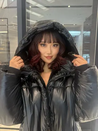 ミディアム keen吉祥寺🐆 レイヤー/NAO🩶のヘアスタイル