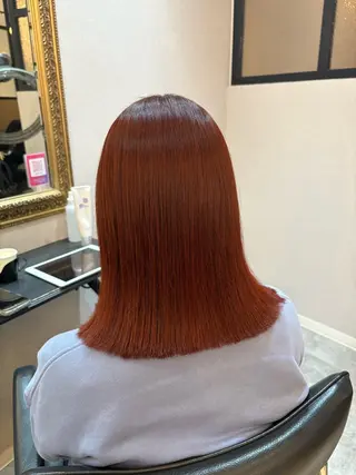 セミロング カラー 🖤N゜JILLVA 🤍店長/川田 栞のヘアスタイル