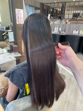 ロング 白鳥 悠斗のヘアスタイル