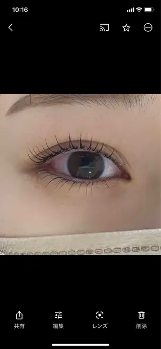 マツエク・マツパ ミントラッシュ渋谷店 nene🎀のマツエク・マツパデザイン