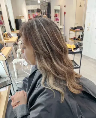 セミロング カラー 指名数No.1 /NAOYAのヘアスタイル