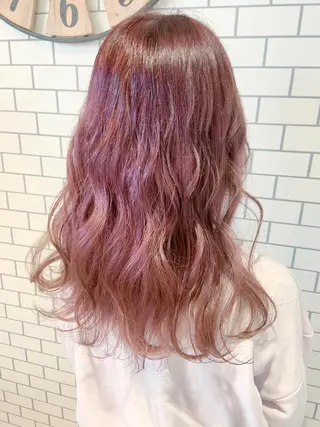 ロング カラー ヘアアレンジ 韓国hair🦋 Nanaのヘアスタイル