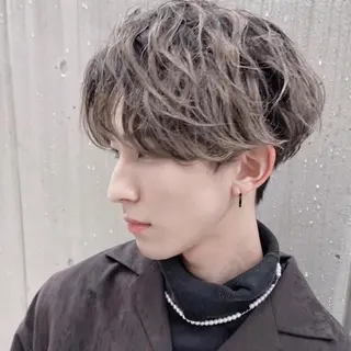 カラー パーマ メンズ メンズ縮毛矯正 ♠️店長下平隼人のヘアスタイル