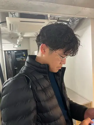 パーマ メンズ anon Loemのヘアスタイル