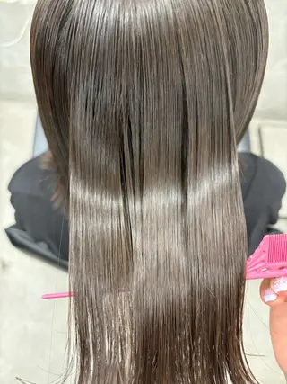ロング カラー すぐ巻ける縮毛矯正 🍀勝倉　麗のヘアスタイル