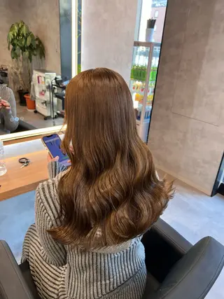 ロング カラー 💖札幌カラー 指名No.1💖玲奈のヘアスタイル