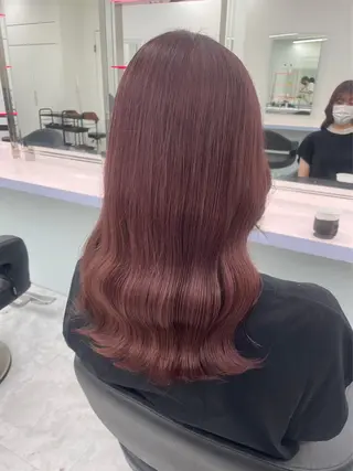 セミロング カラー パーマ ヘアアレンジ メンズ 🤍透明感カラー🤍 似合わせ🤍AINEのヘアスタイル