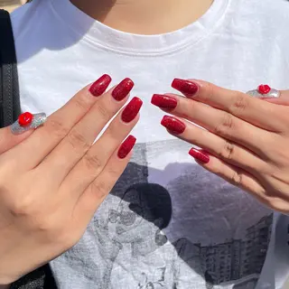 ネイル ハイビスカス ネイルサロンのネイルデザイン