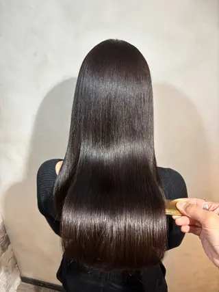 ロング 美髪矯正 🌈髪質改善 山下のヘアスタイル