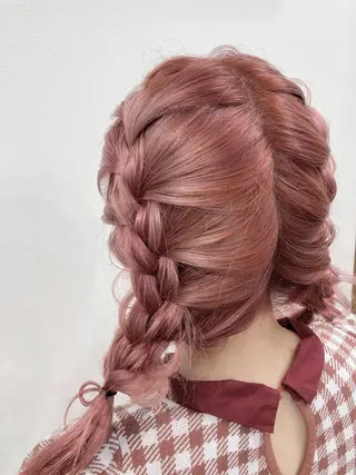 ロング カラー ヘアアレンジ ☁️hinako☁️ 1HAVANAのヘアスタイル