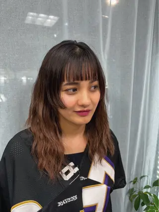 ミディアム 個室サロン🌼万希 ヘアケア/ヘッドスパのヘアスタイル